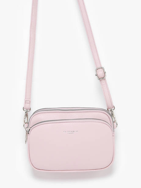 Sac Bandoulière Grained Miniprix Rose grained F6993 vue secondaire 2