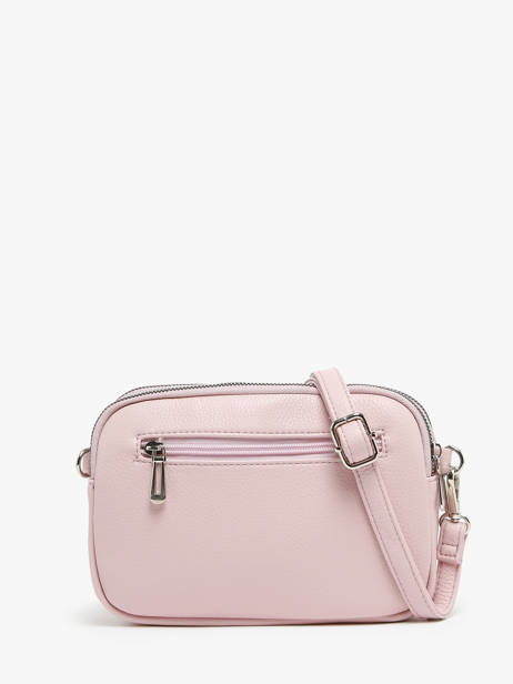 Sac Bandoulière Grained Miniprix Rose grained F6993 vue secondaire 4