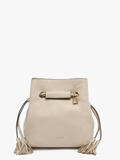 Small Leather Tradition Bucket Bag Etrier Beige tradition ETRA004S