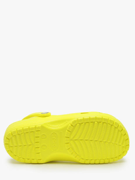 Mules Classic Bone Crocs Jaune women 10001 vue secondaire 4