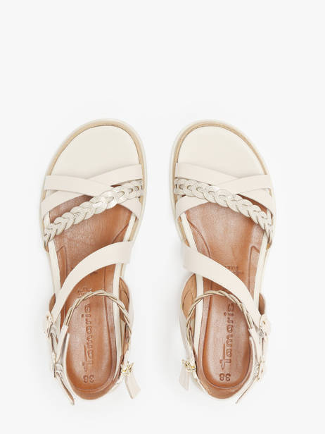 Sandales En Cuir Tamaris Beige women 42 vue secondaire 3