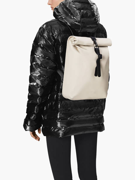 Sac à Dos 1 Compartiment Rains Beige city 13330 vue secondaire 1