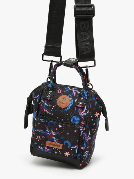 Messenger Bag Cabaia Black christmas CH other view 2