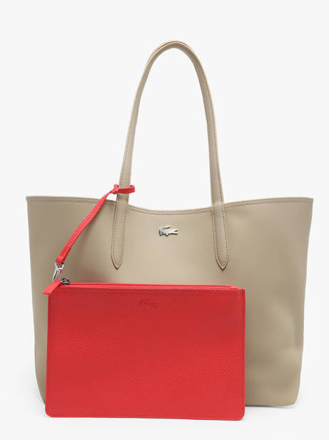 Sac Cabas Anna Reversible Lacoste Beige anna 18SAXPG6