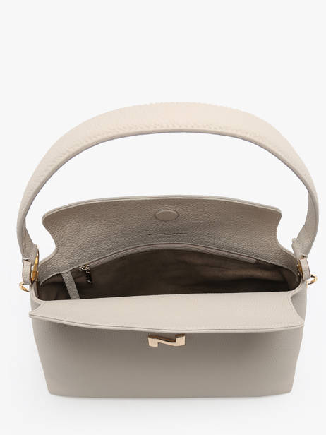 Sac Porté épaule Camelia Cuir Nathan baume Beige eden 5 vue secondaire 3