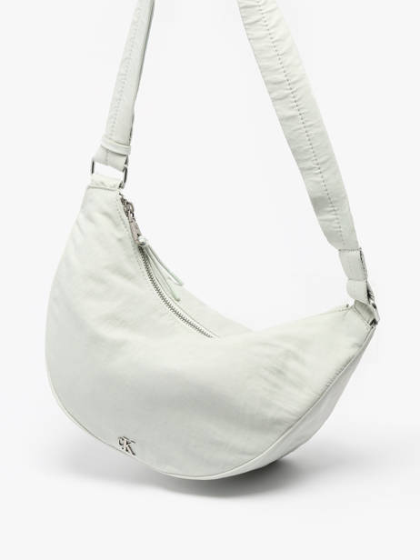 Shoulder Bag Luna Nylon Calvin klein jeans Green luna 4K3095G other view 2