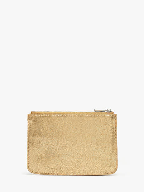 Porte-monnaie Cuir Mila louise Or vintage 23690RX vue secondaire 2