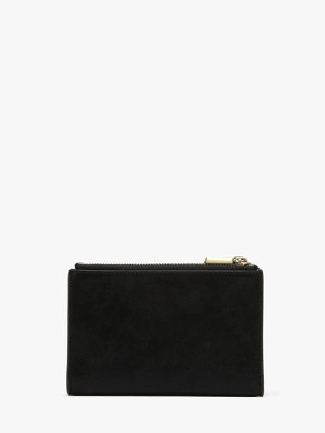 Wallet Leather Mila louise Black vintage 3576X other view 2