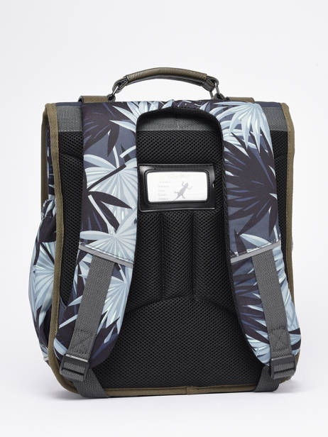 2-compartment Backpack Cameleon Gray vintage urban PBVBSD39 other view 5