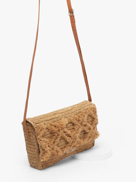 Shoulder Bag L'atelier Du Crochet Raphia Le voyage en panier Beige l'atelier du crochet AM768 other view 2