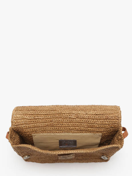Shoulder Bag L'atelier Du Crochet Raphia Le voyage en panier Beige l'atelier du crochet AM768 other view 3