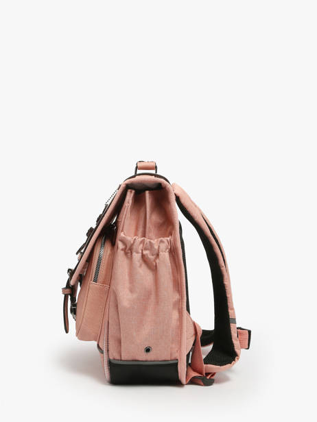 Cartable 2 Compartiments Cameleon Rose vintage color CA146Q vue secondaire 2