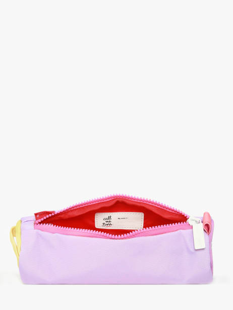 Trousse 1 Compartiment Hello hossy Violet cool kids M vue secondaire 1