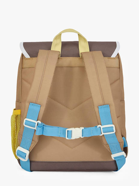 Sac à Dos Hello hossy Marron cool kids S6 vue secondaire 4