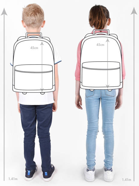 Sac A Dos à Roulettes 2 Compartiments Rip curl Multicolore mixed 4BWBA vue secondaire 1