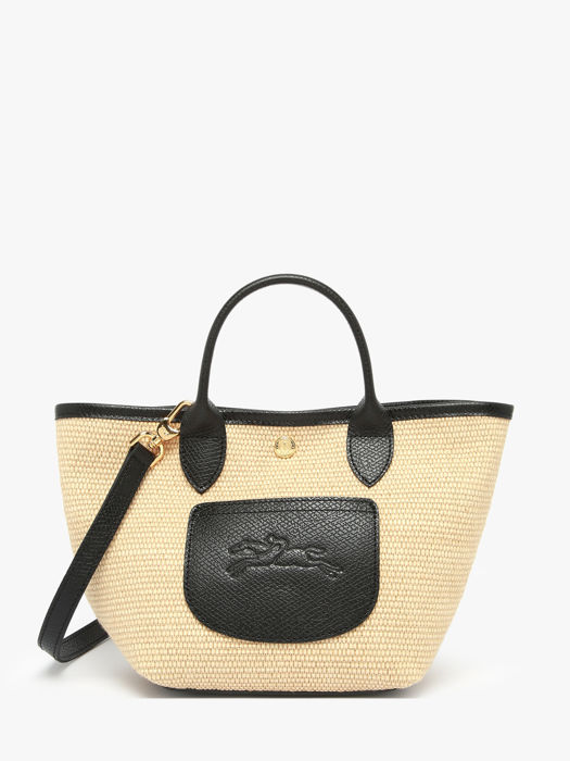 Longchamp New le panier pliage Messenger bag Black
