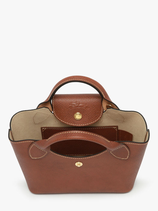 Longchamp Epure Sacs porté travers Marron