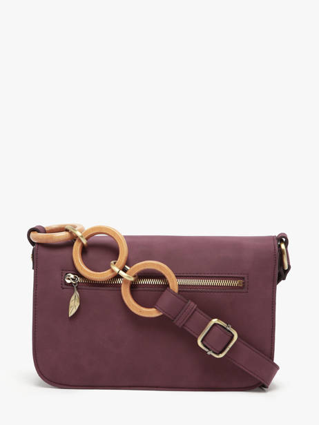 Sac Bandoulière Heliconia Woomen Violet heliconia WHEL03 vue secondaire 4