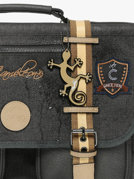 Sac à Dos Vintage Urban 2 Compartiments Cameleon Gris vintage urban SD39 vue secondaire 6