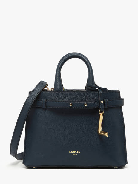 Shoulder Bag Faubourg Leather Lancel Blue faubourg A13527