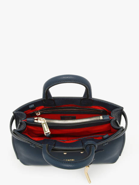 Shoulder Bag Faubourg Leather Lancel Blue faubourg A13527 other view 2