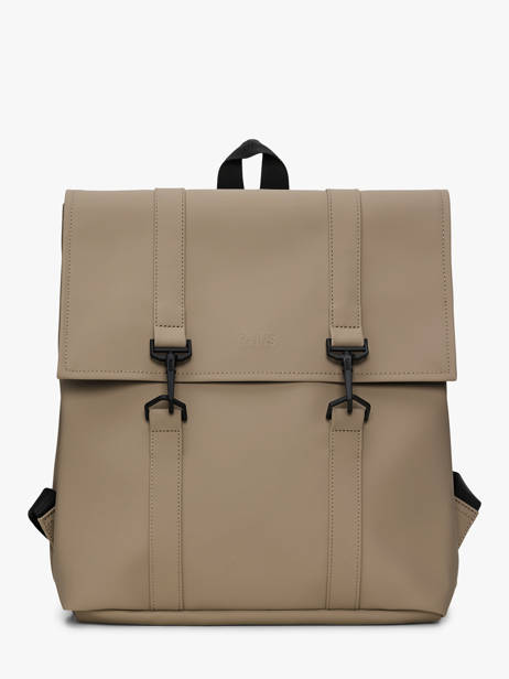 1 Compartment Backpack Rains Beige city 13310