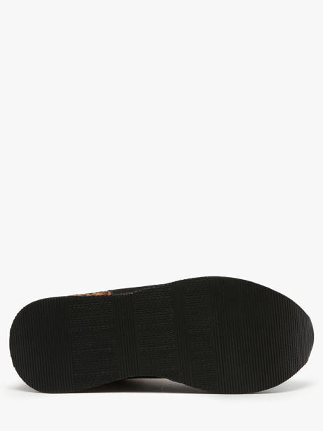 Platform Sneakers Flex M Jogger In Leather No name Brown women IMHP01KC other view 5