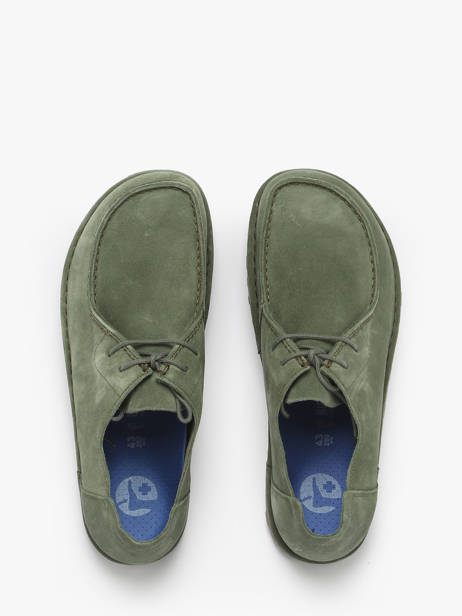 Chaussures Derbies Utti En Cuir Birkenstock Vert men 1030109 vue secondaire 4