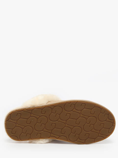 Scuffette Ii Slippers In Leather Ugg Beige women 1106872 other view 5