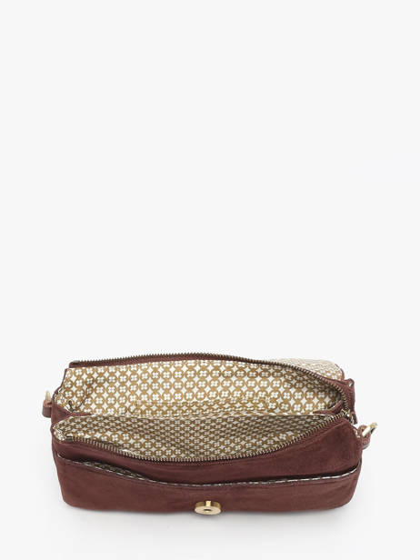 Crossbody Bag Vintage Leather Mila louise Beige vintage 3783VC other view 3