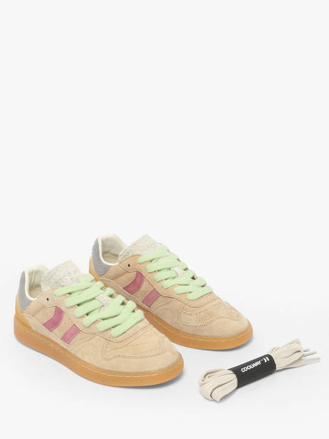 Sneakers In Leather Coolway Beige women 7673297 other view 2