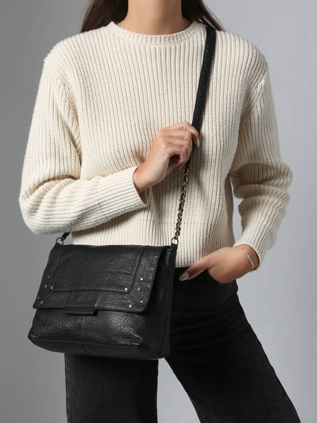 Shoulder Bag Felizia Leather Pieces Black felizia 17116819 other view 1