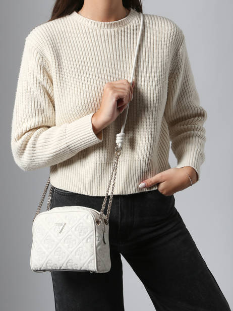 Shoulder Bag Adelasia Guess White adelasia QL965814 other view 1