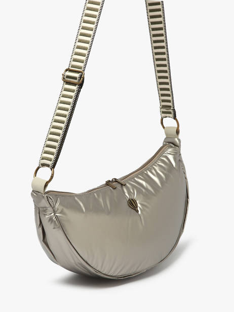 Shoulder Bag Doudoune Le voyage en panier Silver doudoune AHP230 other view 2