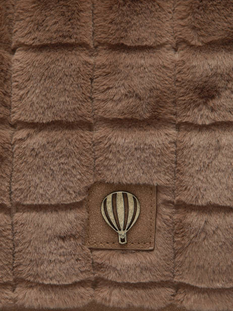 Shoulder Bag Quadri Le voyage en panier Brown quadri AHP272 other view 3