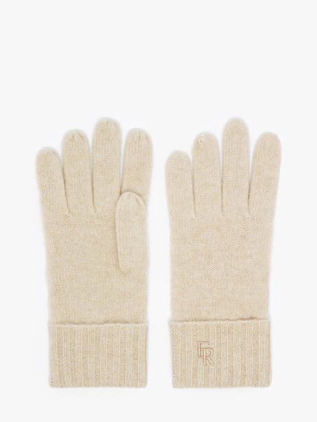 Gloves Cashmere Vercors Etrier Beige vercors EVER429U