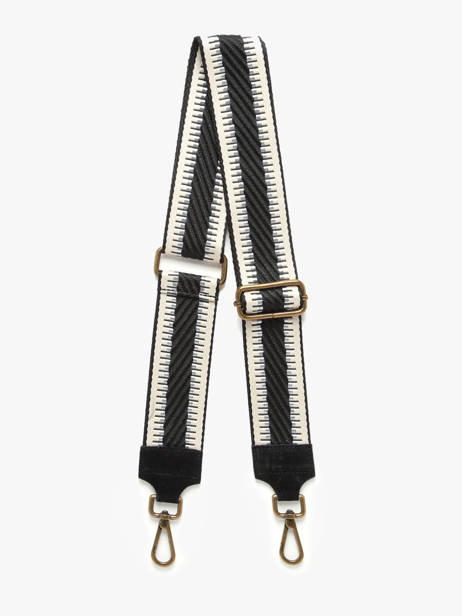 Shoulder Strap Milano Black velvet VE25LIOV