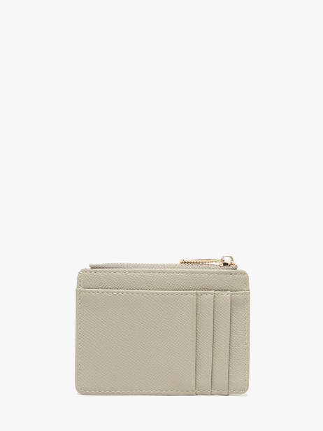 Coin Purse With Card Holder David jones Gray saffiano 1 other view 2