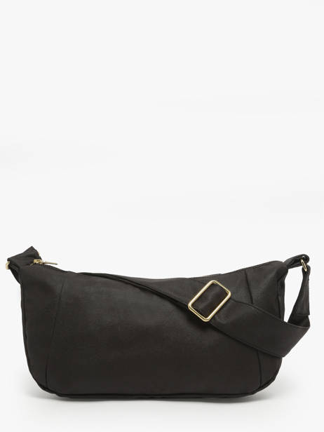 Shoulder Bag Charlito Waxed Cotton Rivedroite Black waxed CHARIWAX other view 4