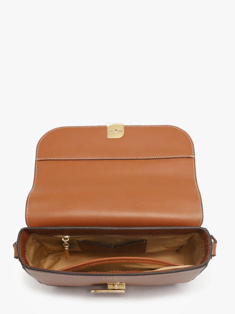 Sac Bandoulière M Alice Cuir Nat et nin Beige vintage M vue secondaire 3