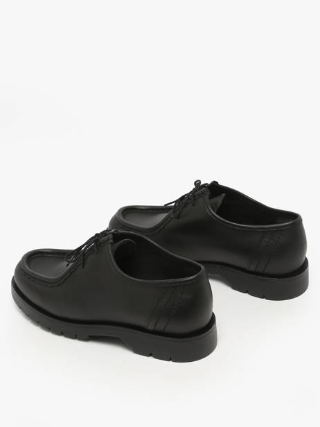 Chaussures Derbies En Cuir Kleman Noir men PADROR vue secondaire 2