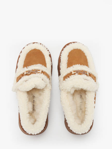 Moccasins In Leather Nathan baume Brown women 252N8503 other view 3