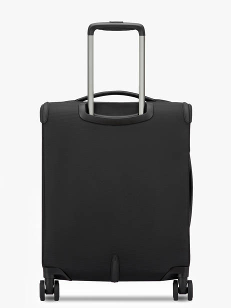 Expandable Cabin Luggage Delsey Black montmartre 3.0 803 other view 4