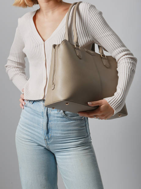 Sac Porté épaule Dune David jones Marron dune 1 vue secondaire 1