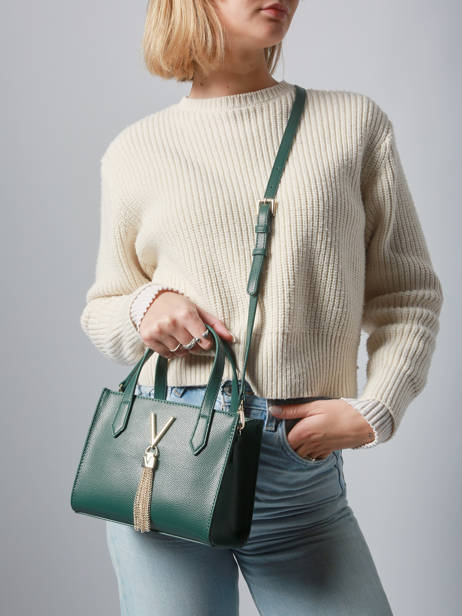 Satchel Divina Valentino Green divina VBS1R415 other view 1