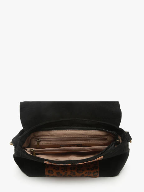 Shoulder Bag Velvet Miniprix Black velvet 27582 other view 2