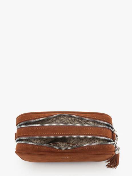 Sac Bandoulière Velvet Miniprix Marron velvet F7511 vue secondaire 2