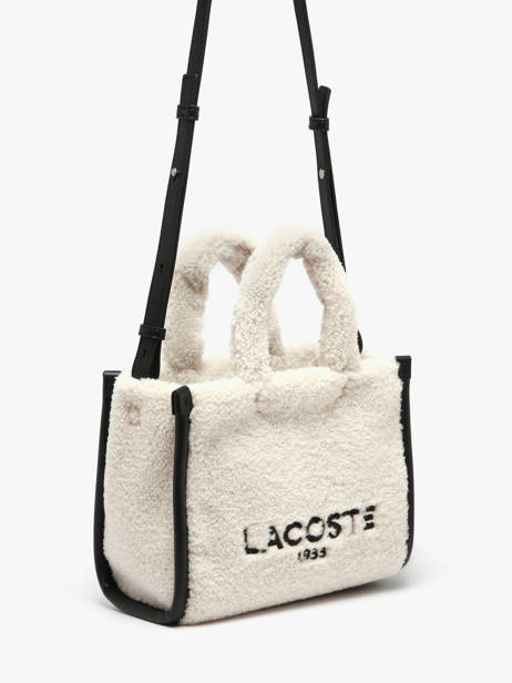 Satchel Heritage Lacoste Beige heritage NF5116HX other view 2