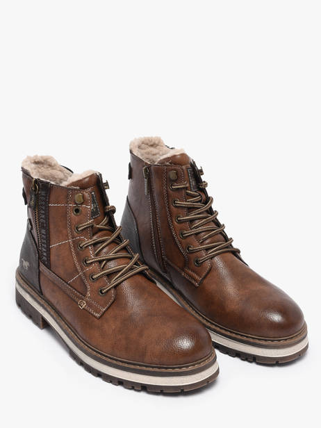 Boots Mustang Brown men M0091002 other view 1