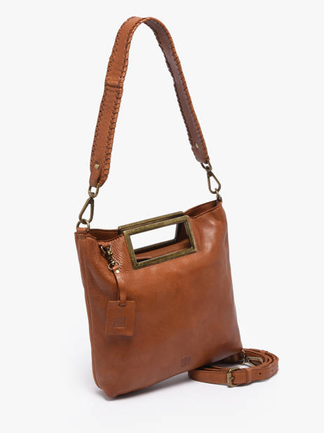 Sac Bandoulière Heritage Cuir Biba Marron heritage CAP3L vue secondaire 2
